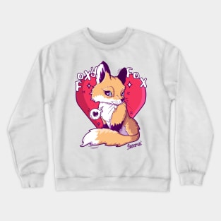 Foxy fox pun Crewneck Sweatshirt